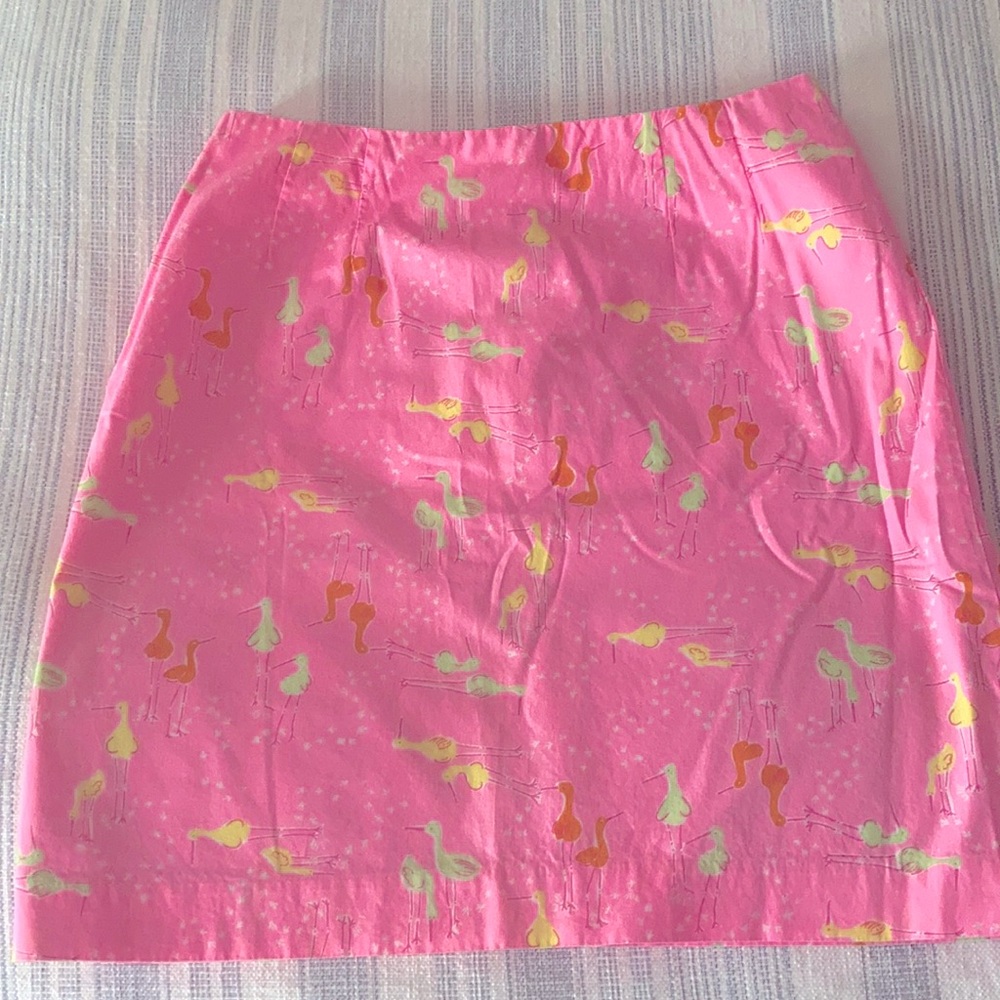 Very fun Lilly Pulitzer Pink Skirt Size 6